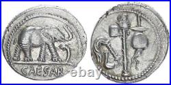 Antique/Republic/Caesar Denarius 100-44 V. Chr. C Julius Caesar, Elephant 91154