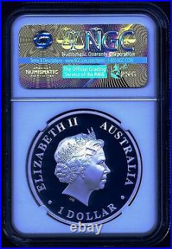 Australia Antarctic Territory Series Elephant Seal 2015 1oz Silver Ngc Pf69 Coin