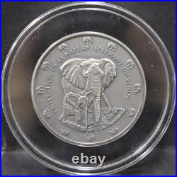 Benin 2015 Africa Elephant 2oz Silver Coin