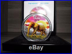 Congo 2008 BIG FIVE Elephant 1 Oz Silver Coin