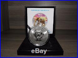 Congo 2008 BIG FIVE Elephant 1 Oz Silver Coin