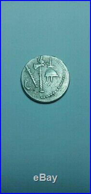 DENARIUS COIN Julius Caesar / Elephant 3.4g UNRESEARCHED ANCIENT ROMAN AR SILVER