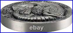 ELEPHANT Big Five Africa 2 Kg Kilo Silver Coin 20000 Francs Ivory Coast 2022