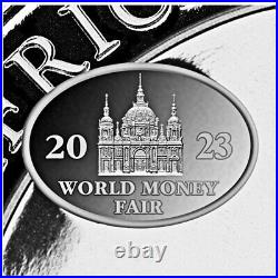ELEPHANT EXCLUSIVE BERLIN CATHEDRAL WMF PRIVY 2023 1 oz Pure Silver Coin Somalia