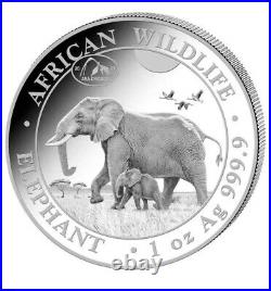 ELEPHANT EXCLUSIVE Chicago ANA PRIVY 1 oz Silver 2021 African Wildlife 1000 made