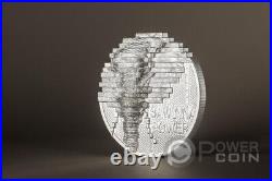 ELEPHANT Reconstruction 2 Oz Silver Coin 10$ Cook Islands 2024