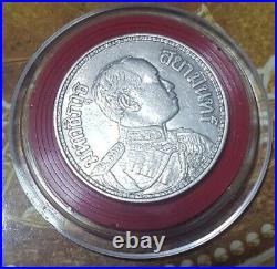 King Rama VI Three Elephant Coin B. E 2459 1 BAHT 15 grams