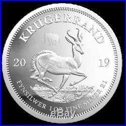 MINT-MARKED KRUGERRAND Two coin silver Proof Krugerrand and Big 5 Elephant Set
