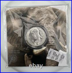 New 2021 South Africa Elephant The Big Five (5) Series 2 Solid Silver 1oz Coin