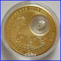 Niue 2 Dollars 2013 Lucky Coins Elephant Silver