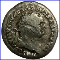 ROMAN SILVER COIN AR DENARIUS TITUS ELEPHANT (RIC 115) 2,75g 18mm