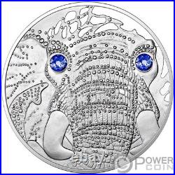 SERENITY OF THE ELEPHANT Eye Of The World Silver Coin 20 Euro Austria 2022