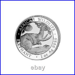 SOMALIA 100 Silver Shillings 1 Ounce Elephant 2023 WMF Berlin