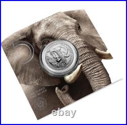 SOUTH AFRICA 5 Rand 2021 1oz. BU'Big Five Elephant' Mint Pack Free Shipping