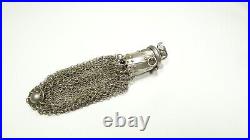 STERLING SILVER 925 ELEPHANT CHAINMAIL MESH COIN BEAUTIFUL ELEGANT BAG PURSE 26g