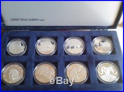 Silver coin Set 1993 The Silver Elephants proof limited Edition 10000 Sets