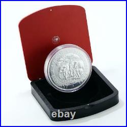Somalia 2000 shillings African Wildlife Elephant silver coin 1 kilo 2013