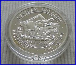 Somalia 2006 Elephant 1 oz silver coin African Wildlife elefant silber unze