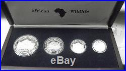 Somalia African Wildlife 2006 Elephant Silver Proof Coin Set