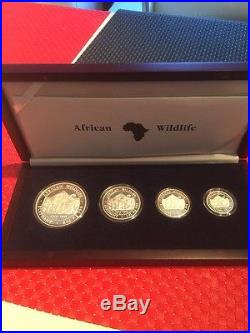 Somalia Elephant Coin Set Silver PP 2006 3,75 Oz