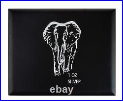 Somalia Elephant Money Box/Coin Box / Box for 20 x 1 OZ Silver Coins