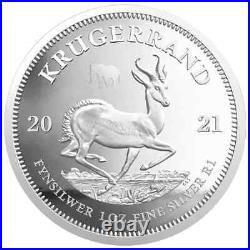 South Africa 2021 Big Five KRUGERRAND ELEPHANT PRIVY 2 x 1 oz Proof Silver Coin