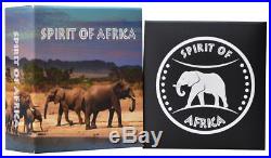 Spirit of Africa IV Elephant 1000 Frcs Burkina Faso 2016 1 oz silver coin