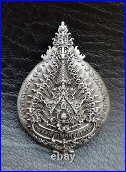Thai Amulet Lord Ganesha Coin Elephant Hindu Successful God Deity Talisman