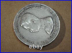 Thailand 1 Baht 1903 Silver World Coin King Chulalongkorn Rama 5 Elephants