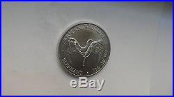 Zambia 5000 Kwacha 2002 Elephants Silver Uncirculated coin